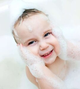 baby face wash