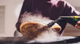 deep shoe cleaning